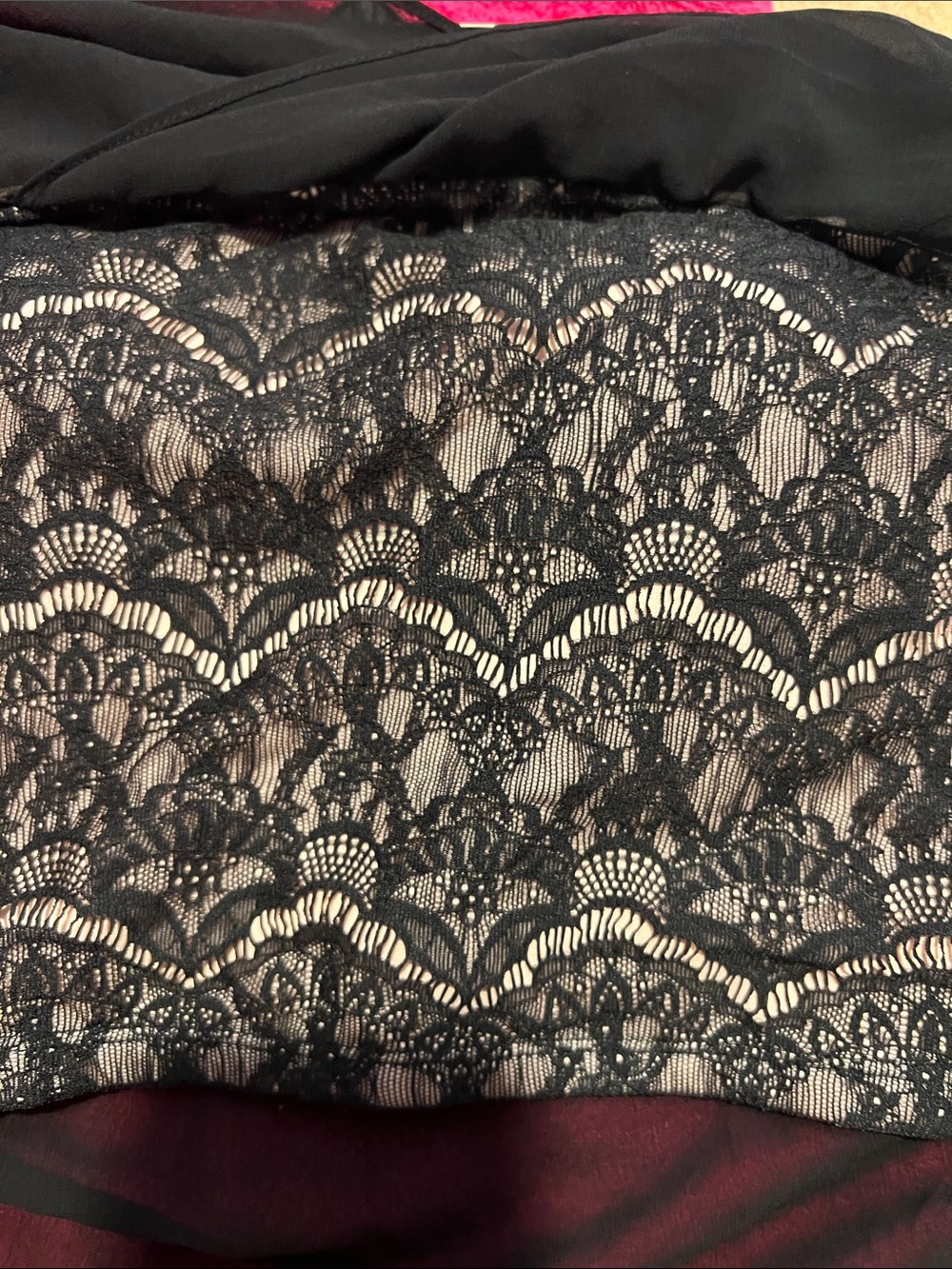 NWT bebe Black Asymmetrical Chiffon High-Low Dress - Picture 13 of 15